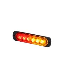 Slimline Red and Amber R10  High Intensity Warning Light 044165